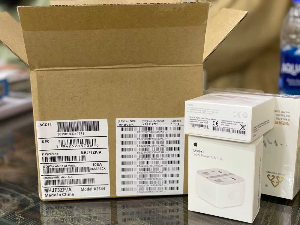 Original 3-Pin 20W USB-C Power Adapter – Heavy Duty | Serial Matched | UK Plug