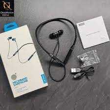 Lenovo HE05 Neckband Bluetooth Headset Black