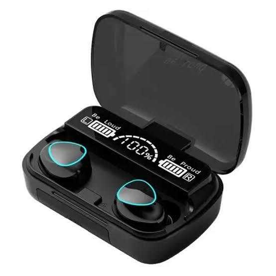 M10 TWS Bluetooth 5.1 Earbuds With Power Display | Touch Control | HD Sound & Deep Bass | Wireless Earphones