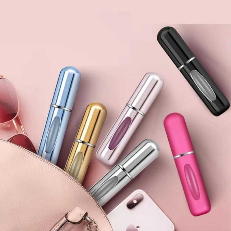 5 Ml Mini Independent Refillable Perfume Bottle Self-pumping Press Travel Spray Perfume Atomizer Portable Perfume Bottle